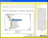 Backup2Net screenshot